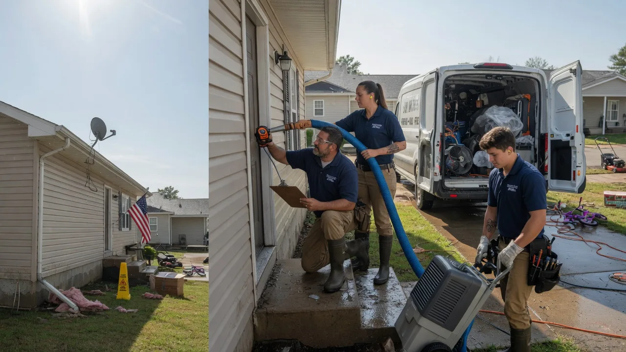Ceiling Water Damage Restoration in Franklin, TX near me